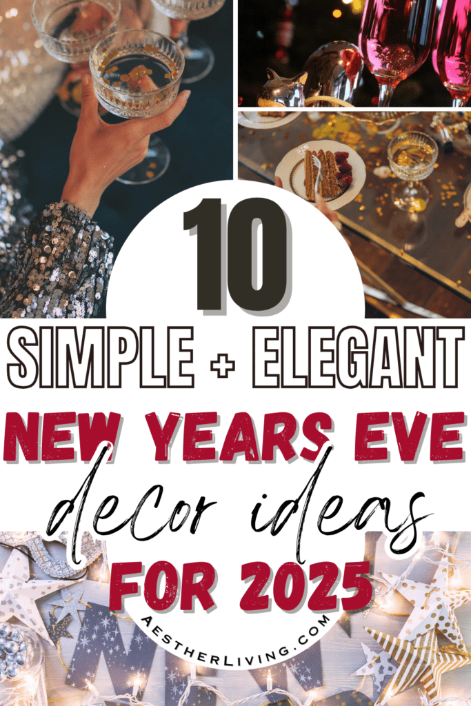 10 simple and elegant bew years eve decor ideas