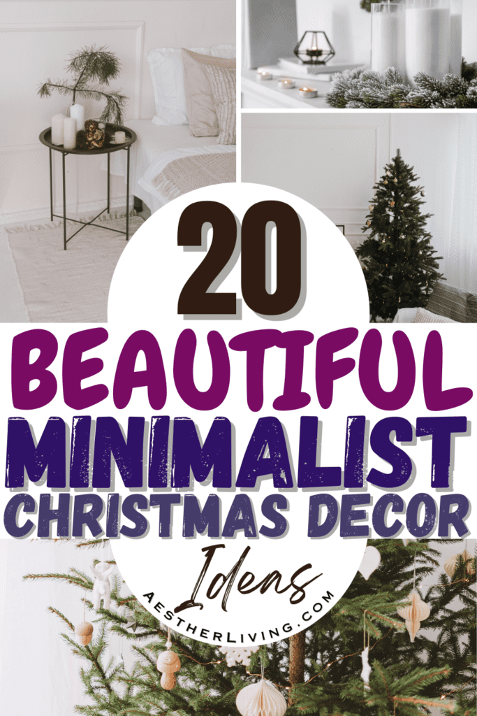 20 beautiful minimalist  christmas decor ideas