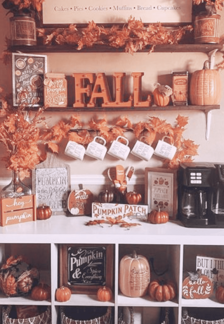 10 Fall Coffee Bar Ideas That Look Amazing