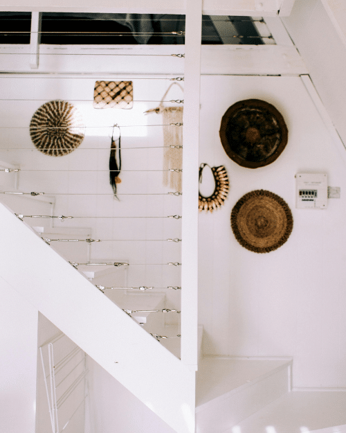 diy stairs decor