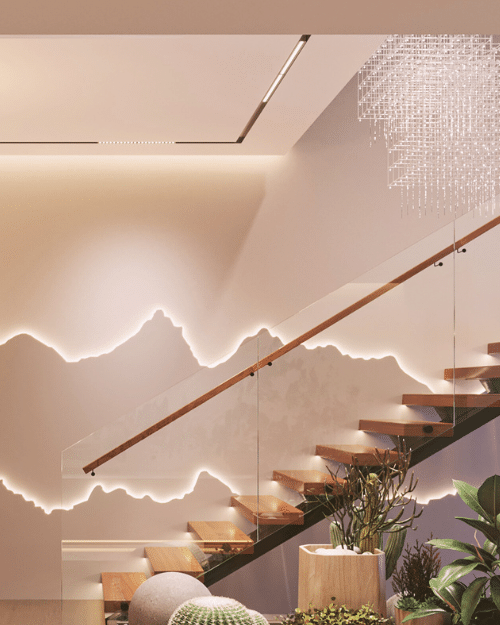 modern luxury stairs