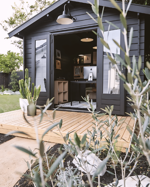 outdoor home office