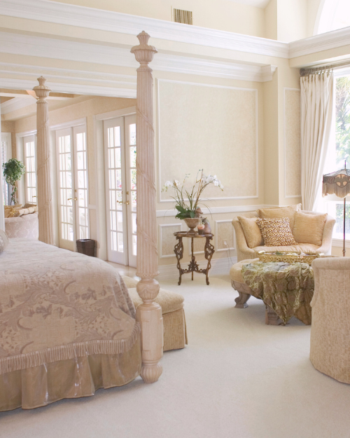 quiet luxury master bedroom