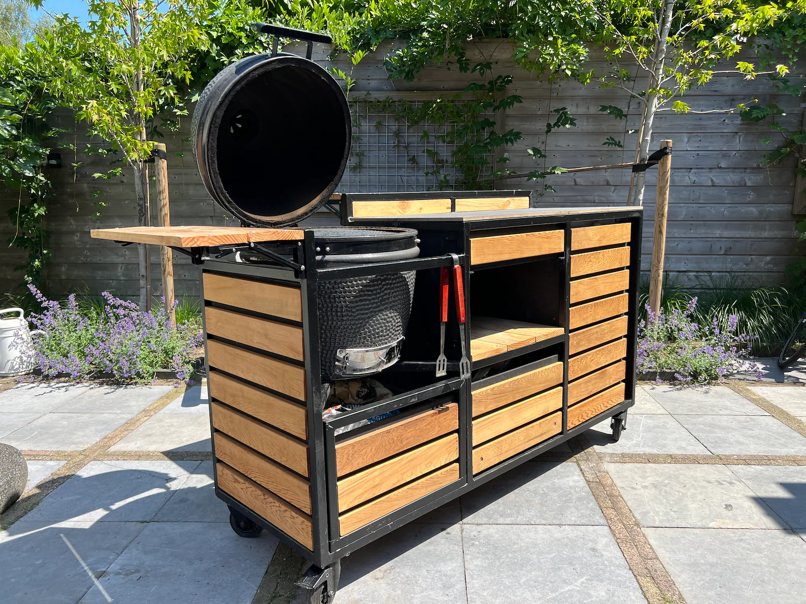 Pdf-download Outdoor Kitchen With Bar for Egg Shaped Barbecue, Full Instructions Etsy