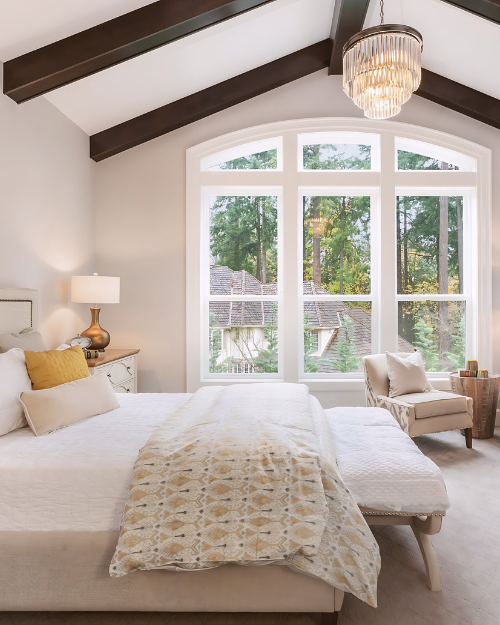 quiet luxury master bedroom