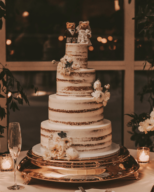 fall wedding cake