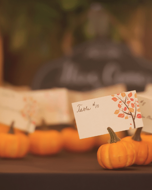 fall wedding idea diy