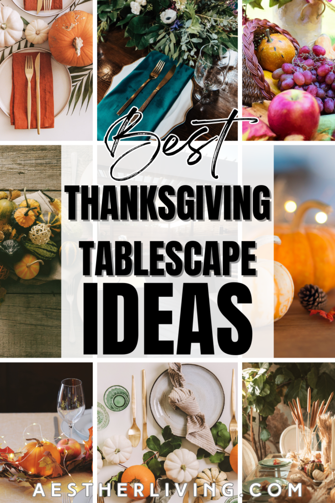 thanksgiving tablescape ideas