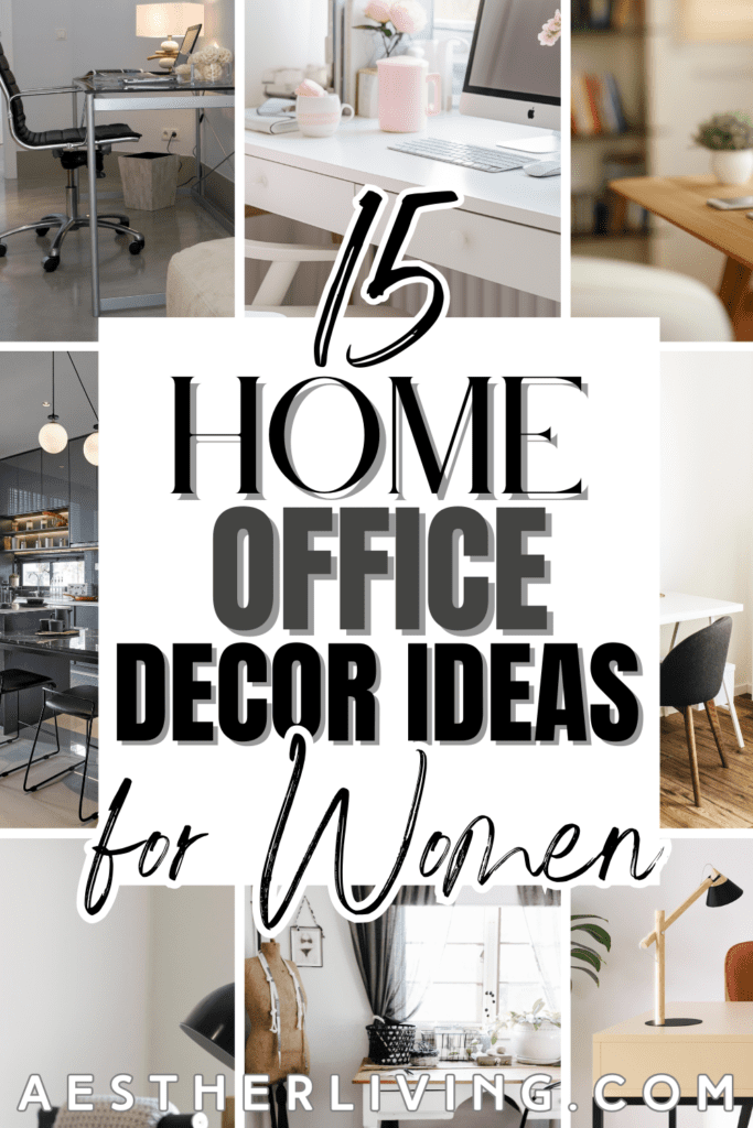 15 home office decor idea for women