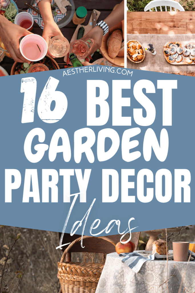 16 best summer garden party decor idea