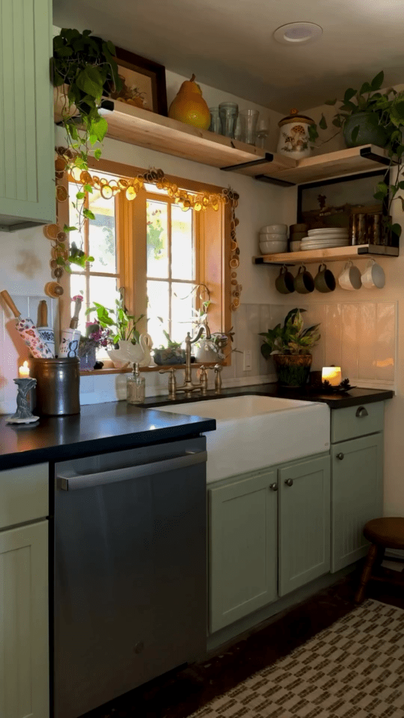 cozy cottage kitchen