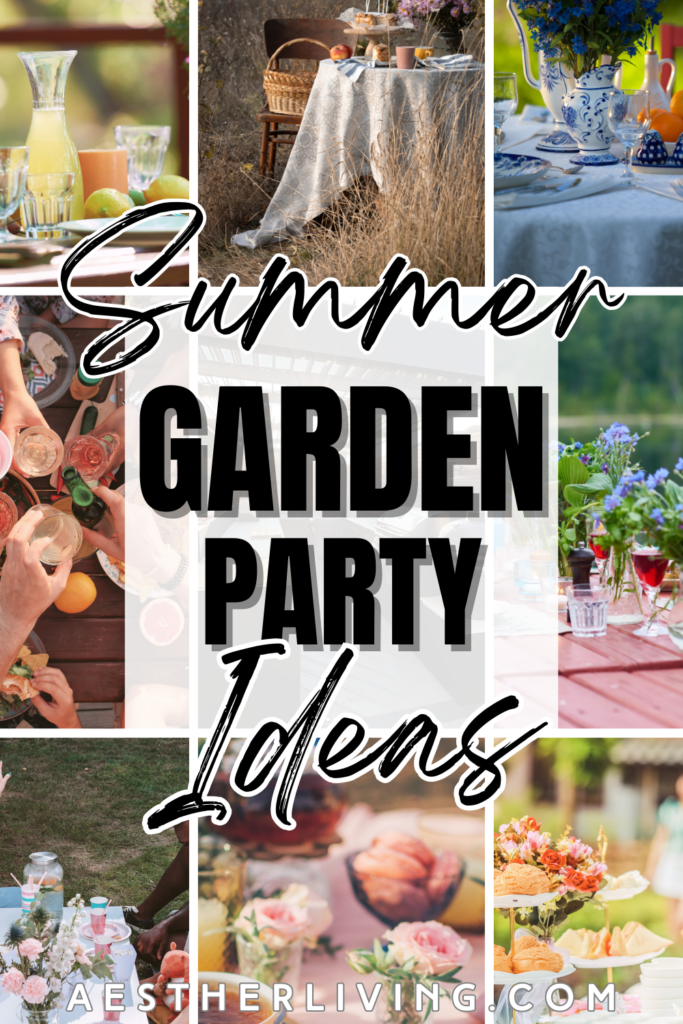 summer garden party ideas