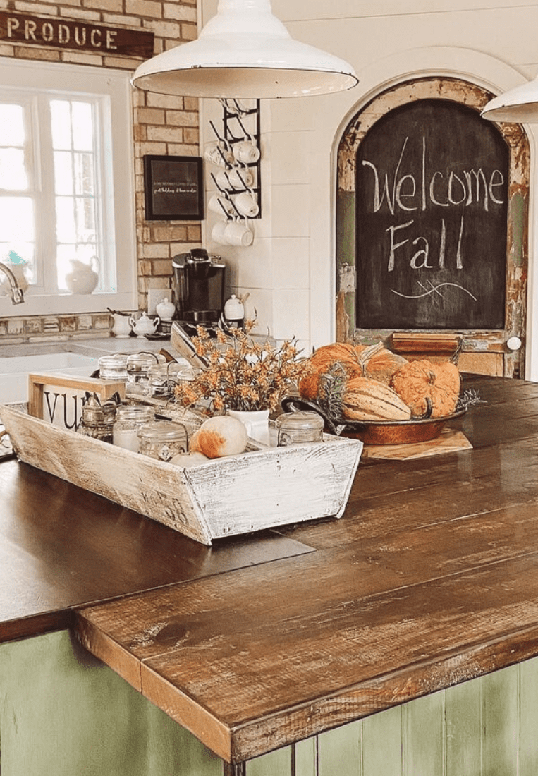 10 Fall Kitchen Island Decor Ideas You Need to See