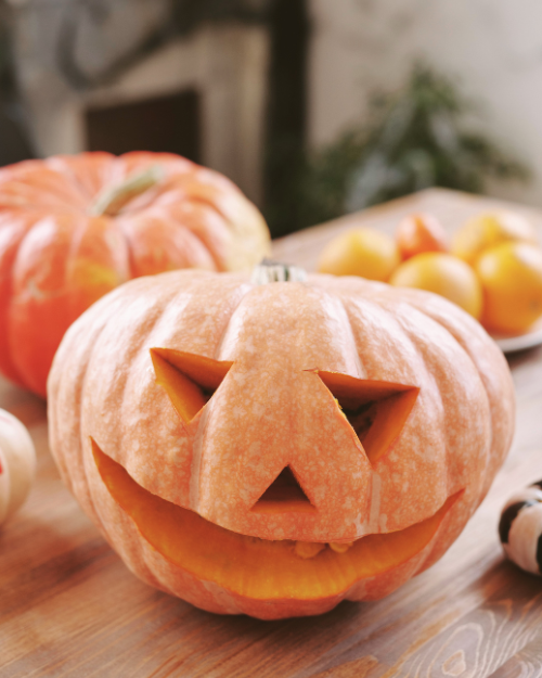 DIY fall kitchen island decor