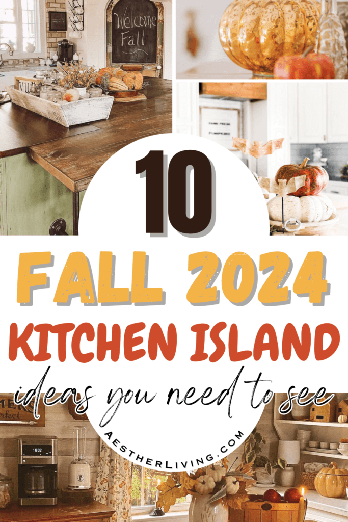 10 fall kitchen island decor ideas