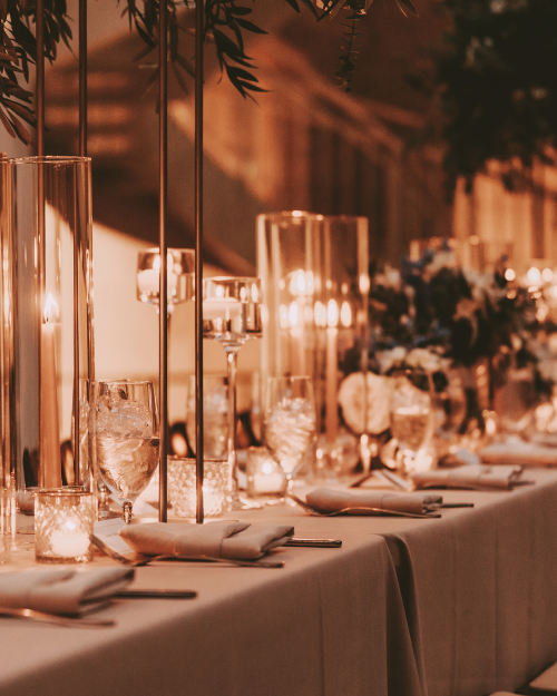 fall wedding elegant table