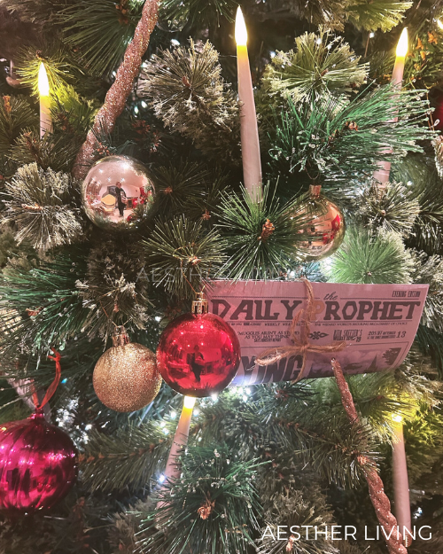 harry potter christmas tree wand ornaments