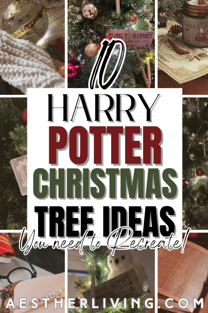 harry potter christmas tree ideas