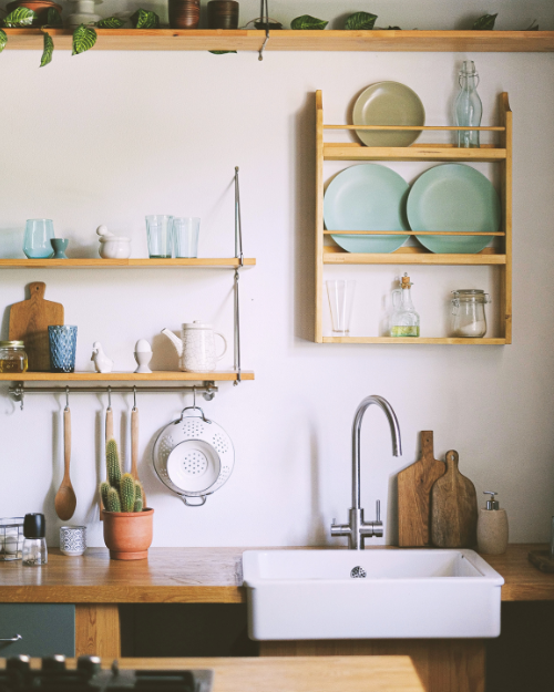 small cozy cottage kitchen