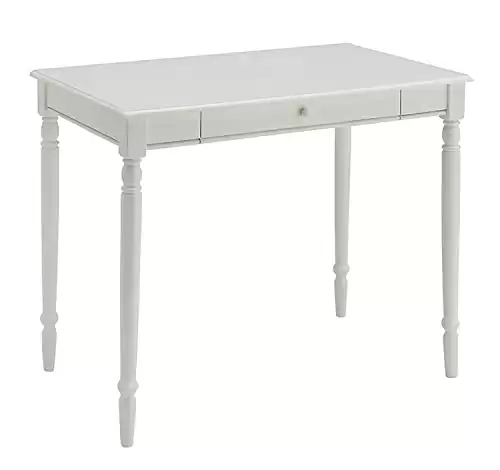 Convenience Concepts French Country Desk, White