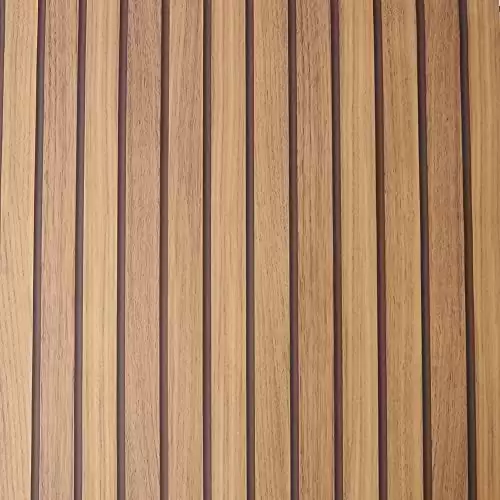 Fresco Wooden Slats Natural Wallpaper