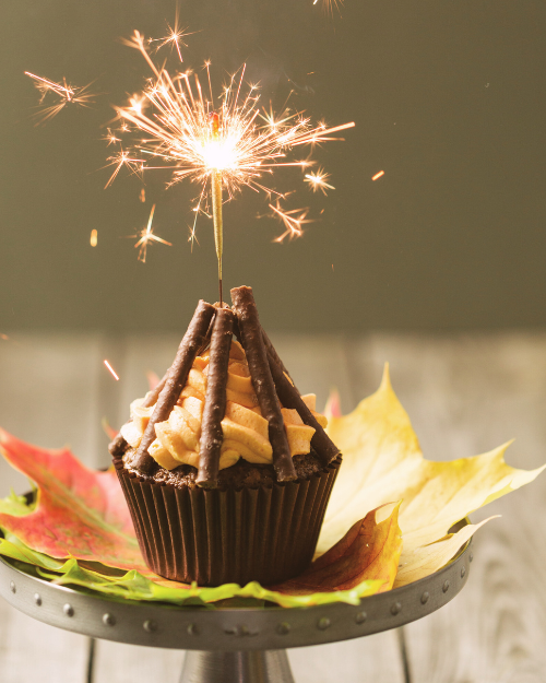 bonfire cupcakes