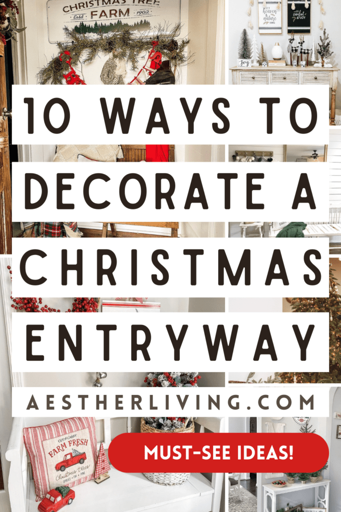 christmas entryway ideas