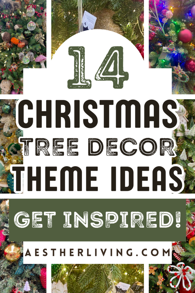 christmas tree themes pin