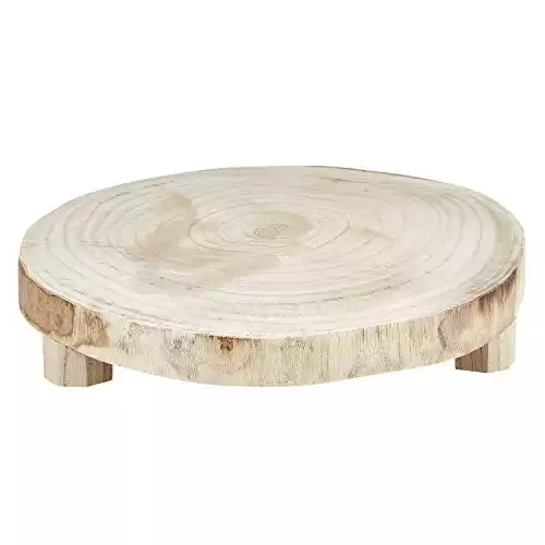 Santa Barbara Design Studio Pure Design Wood Riser, Medium, Natural