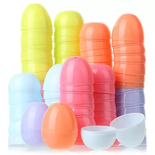 Mr. Pen- Fillable Easter Eggs, Bright Color, 2.3 inch, 48 Pack, Easter Eggs, Plastic Eggs, Easter Eggs Empty, Plastic Easter Eggs, Plastic Eggs Fillable, Plastic Easter Eggs Fillable, Easter Eggs Bulk