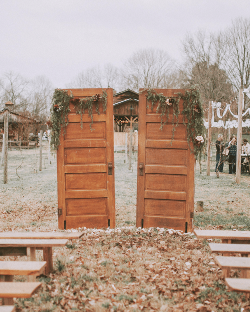 unique winter wedding