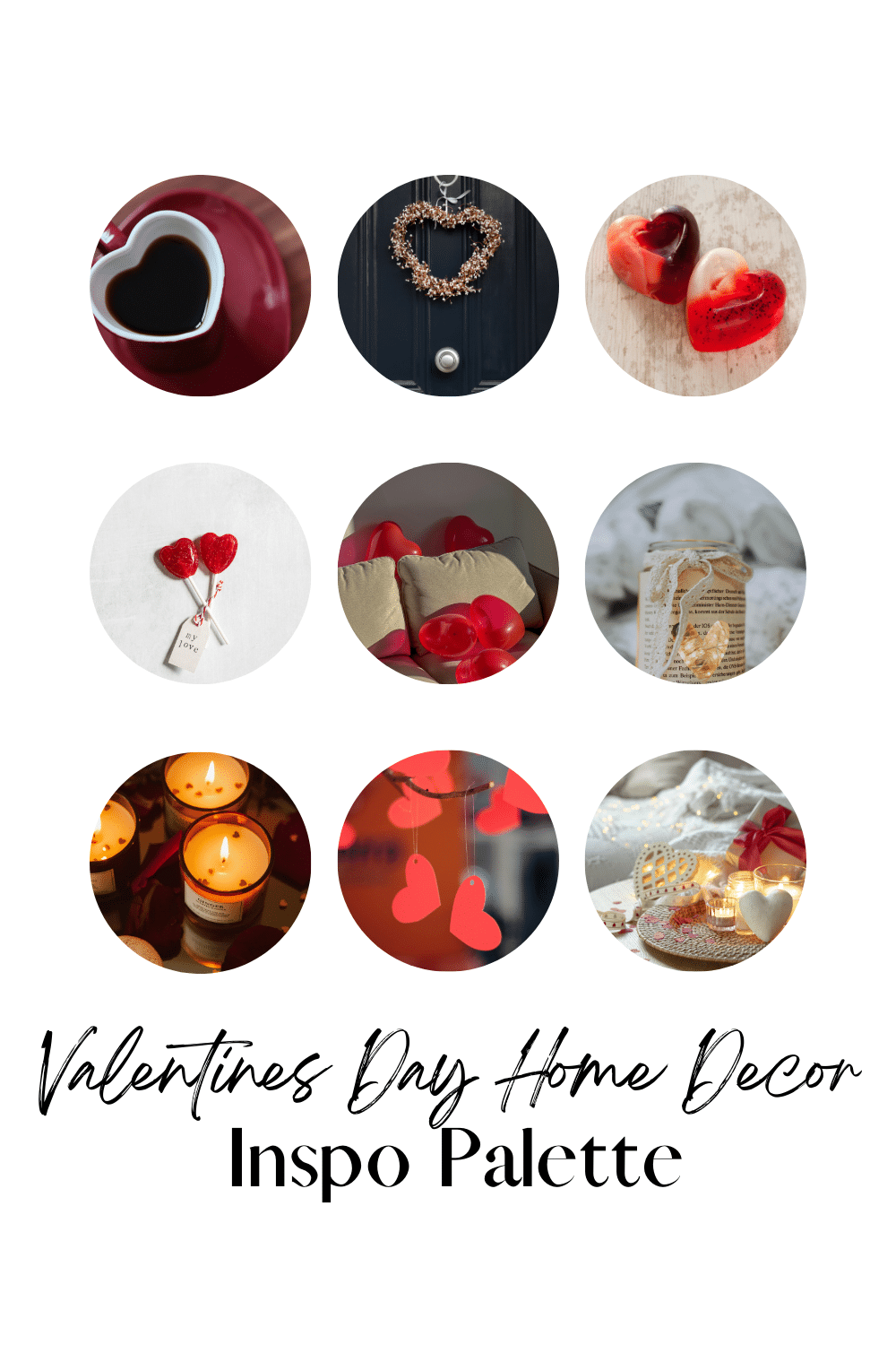 valentine's day home decor inspo palette