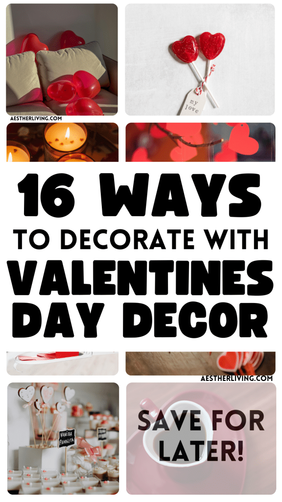 valentines day home decor ideas pin