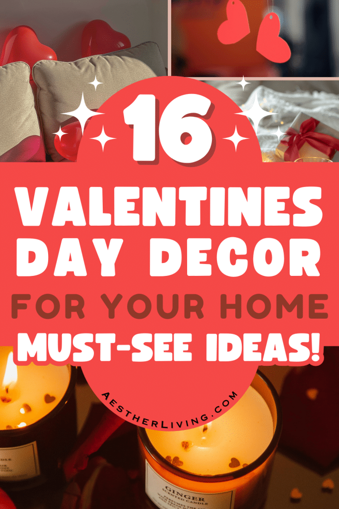 valentines day home decor ideas pin